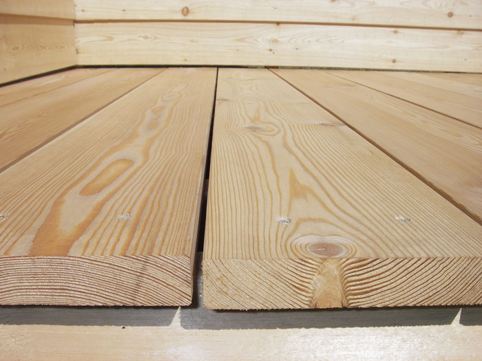 Siberian Larch Decking Boards