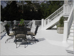 Siberian Larch Painted Deck
